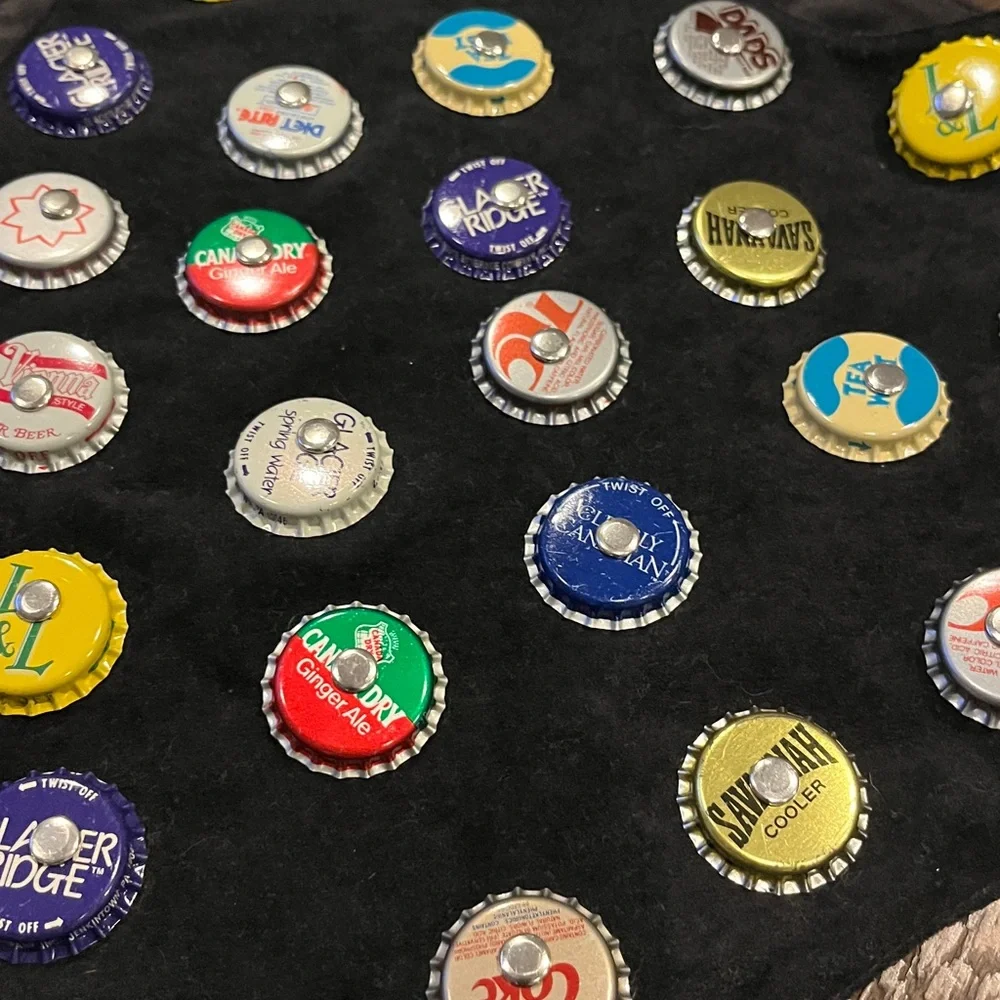 Vintage 1990 Ink Soda Cap Retro Vest Y2K - Picture 14 of 16